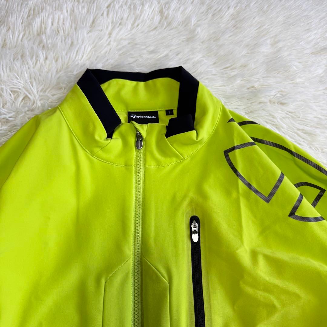 【テーラーメイド】極美品 ジップジャケット イエロー Lサイズ メンズ
