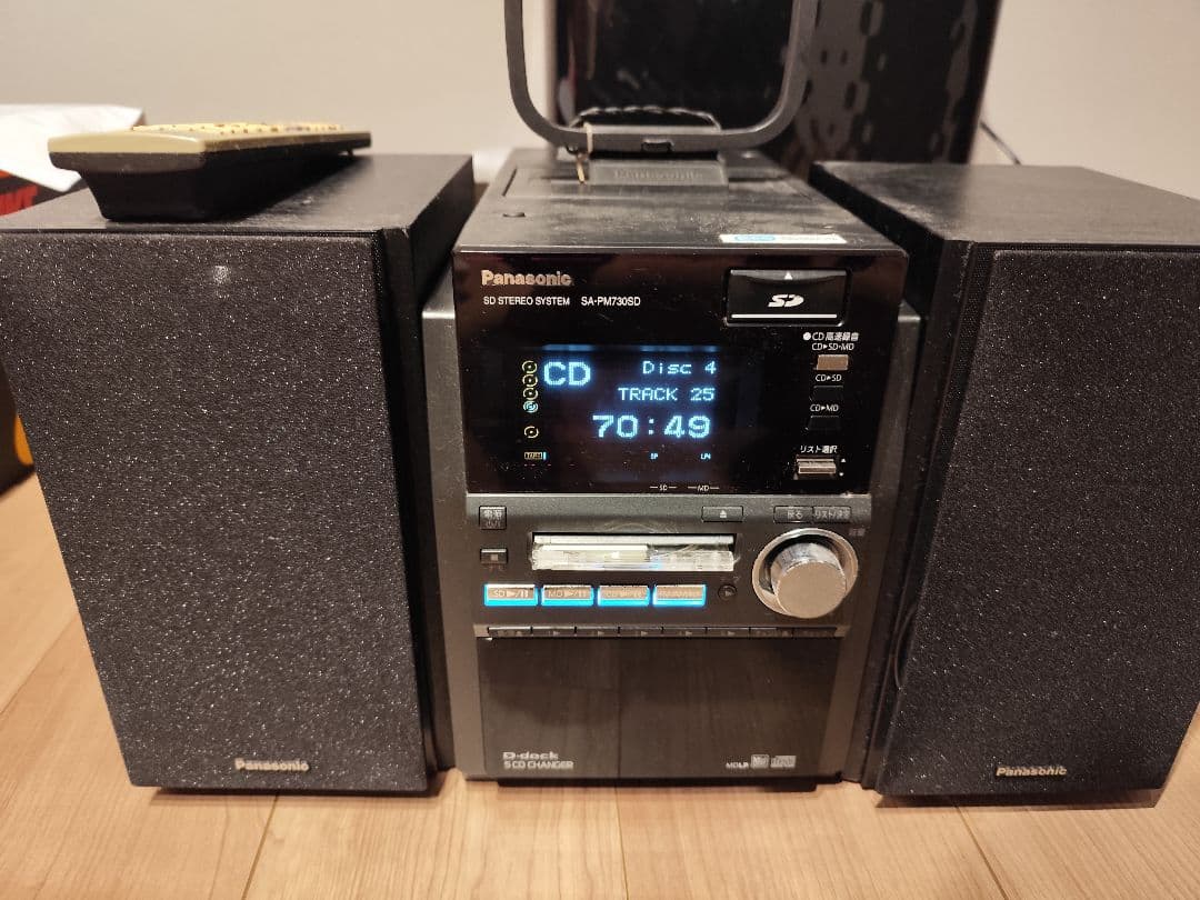 Panasonicパナソニック SDステレオシステム SC-PM730SD