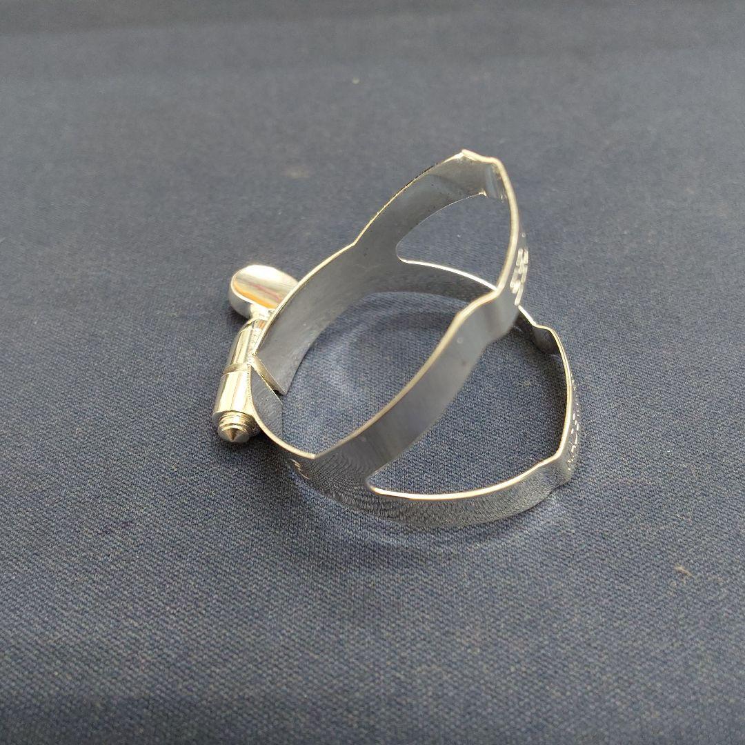 SELMER バリトンサックスリガチャーシルバー製