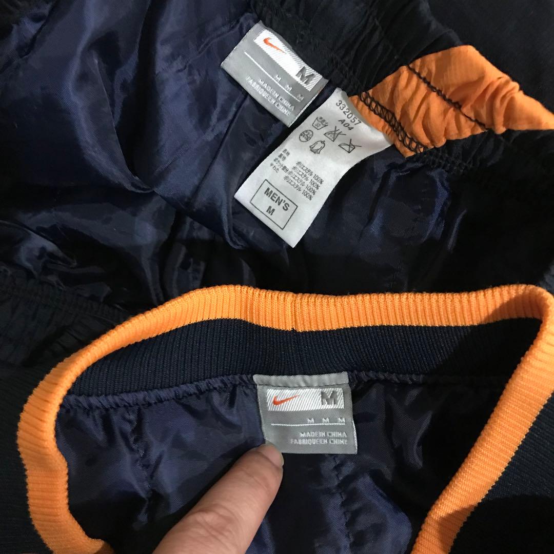 NIKE プルオーバー ナイロン セットアップ 中綿 美品 ブラック M