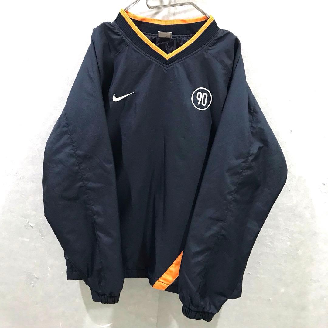 NIKE プルオーバー ナイロン セットアップ 中綿 美品 ブラック M