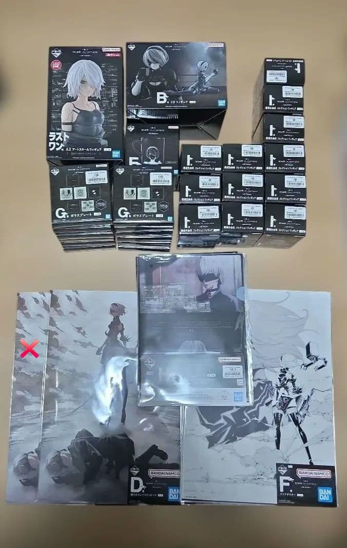 一番くじ NieR:Automata C賞 ラストワン賞等