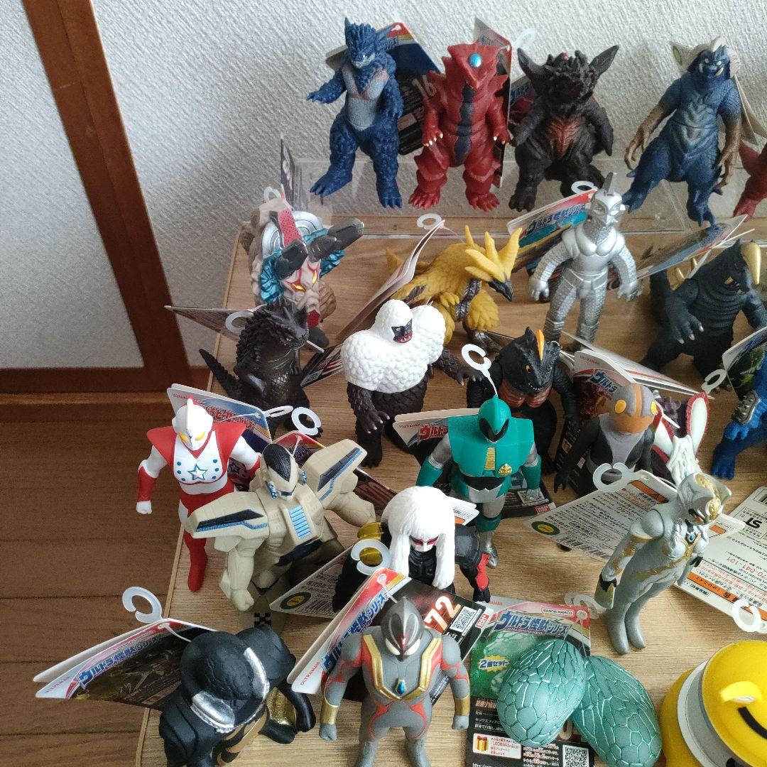 ウルトラマン　ソフビ　ウルトラマン　怪獣　バンダイ　フィギュア