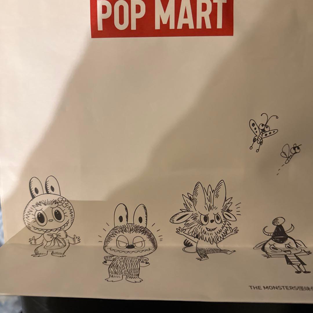 SKULLPANDA×XG 日本限定　紙袋付き　ぬいぐるみペンダントポップマート