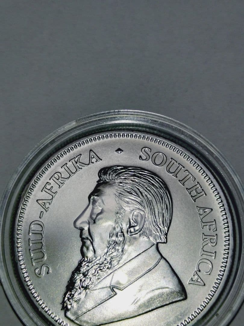 希少2020年 クルーガーランド 銀貨 1オンス　ケース付き