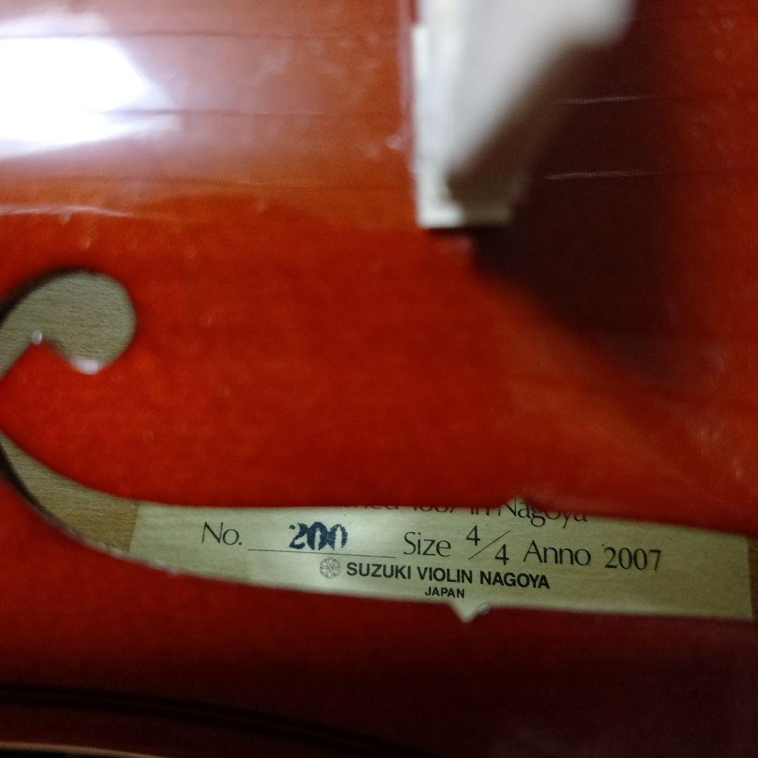 ♥️値下しました♥️スズキバイオリン4/4♥️品番200♥️弓ケ―ス松脂調弦笛付