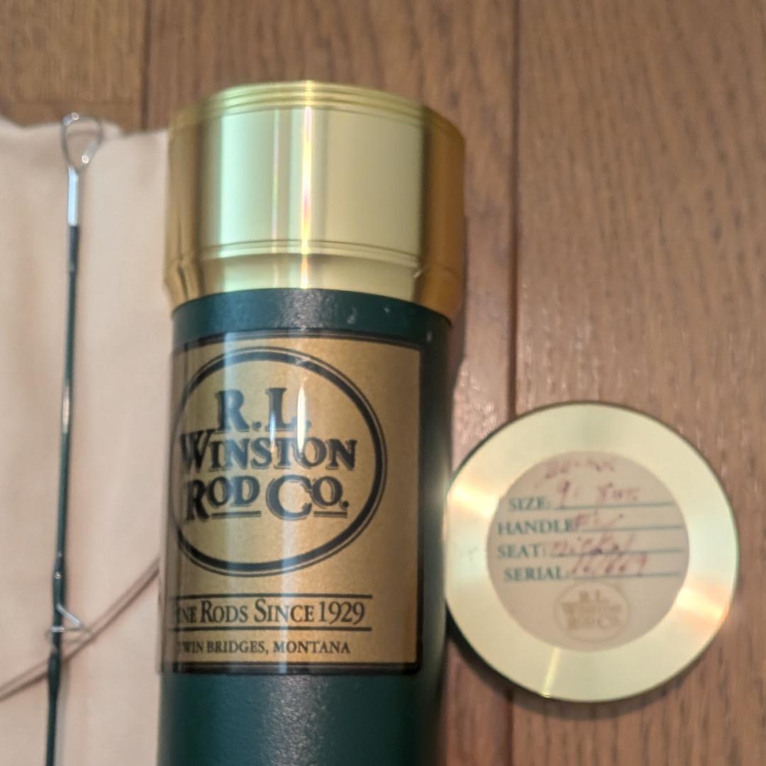 フライロッドWinston Boron II Mx 9' #8 4pcs