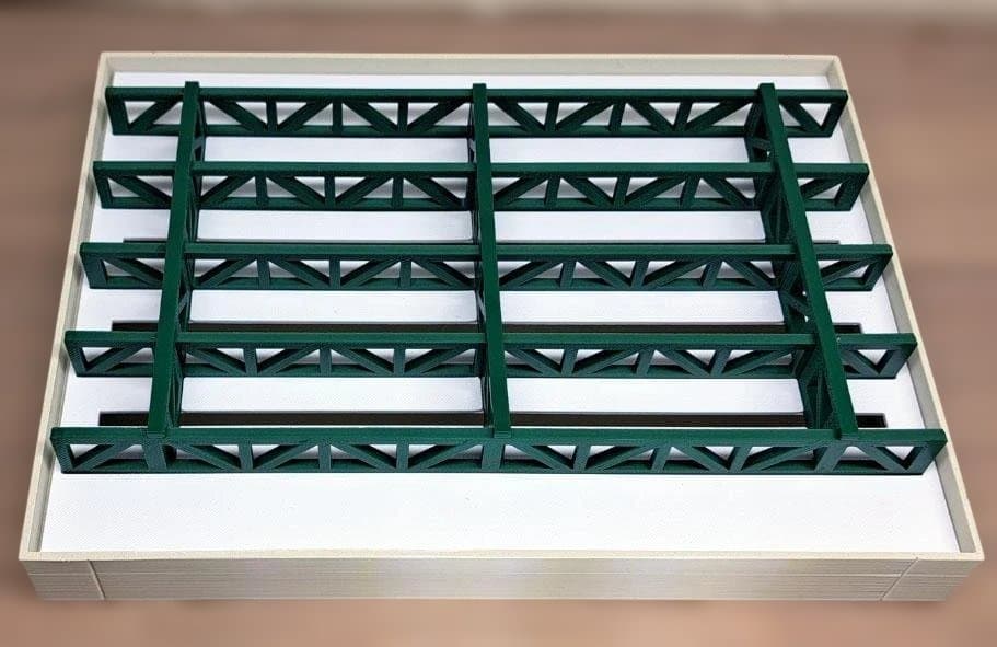 1/64サイズ■ミニカー用ジオラマ■大型ガレージ■トミカ・ホットウィール等