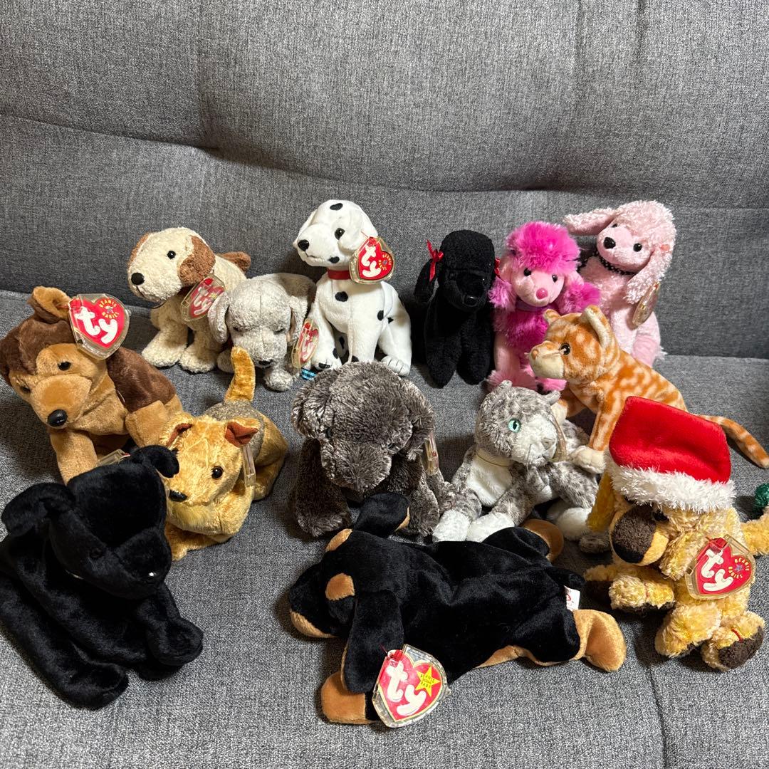 ty ⭐︎Beanie Babiesビーニーベイビーズ　犬　ねこ　ぬいぐるみ　大量