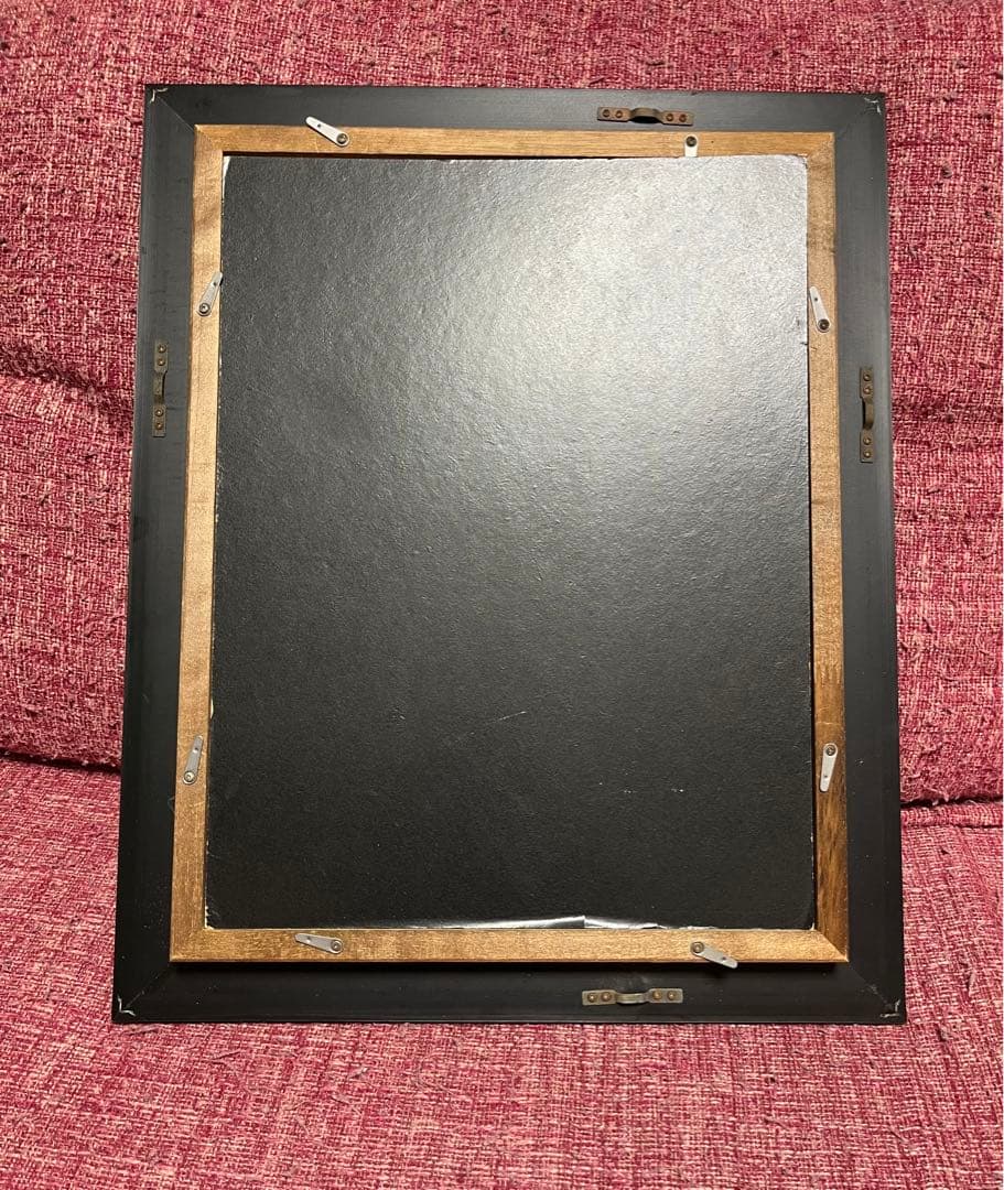 藤田嗣治 絵画 油絵 油彩 肉筆 額縁