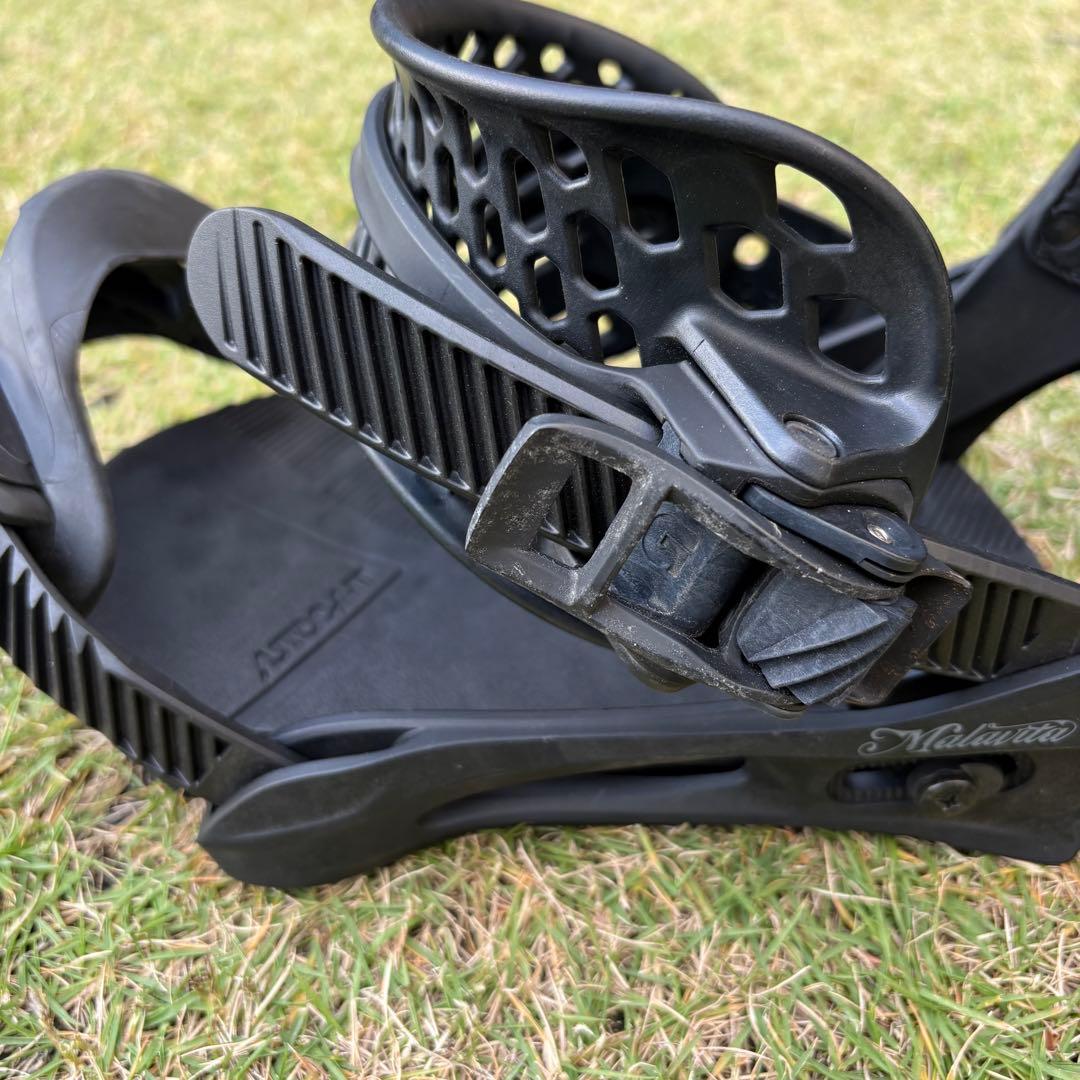 Burton Malavita ESTスノーボードバインディング ブラック