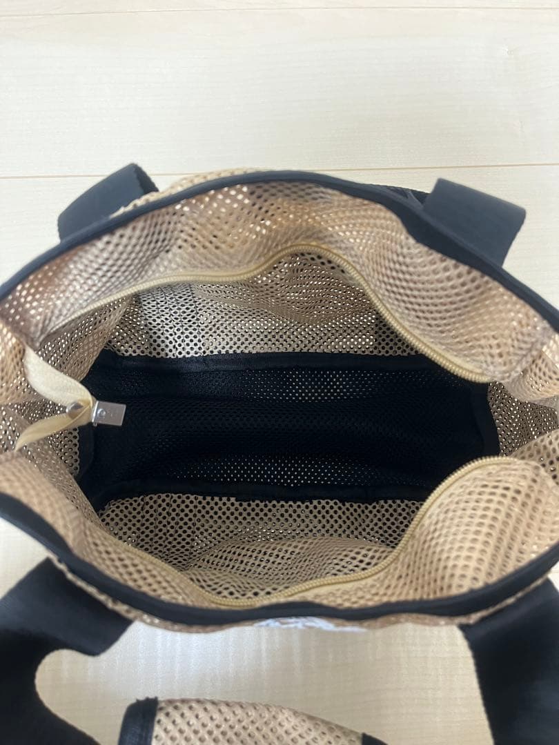 MUTA MARINE メッシュ ミニトートバッグ