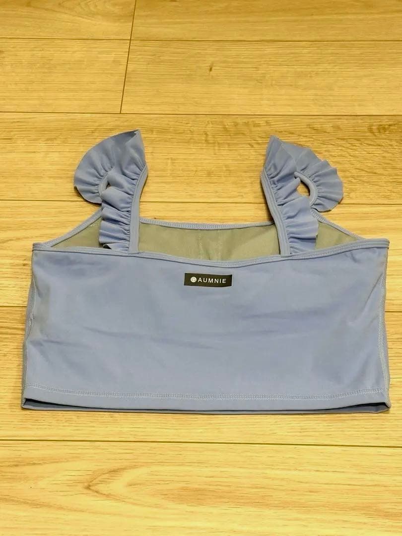 AUMNIE アムニーヨガウェア ブラトップ＆レギンス ブルー 2点 Sサイズ