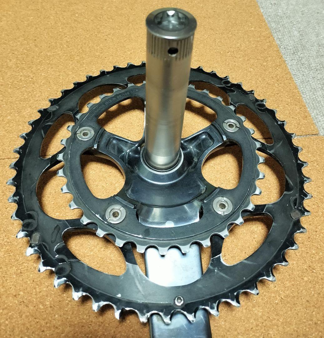 シマノ FC-6650 クランクセット 50/34T 170mm　2×10s用