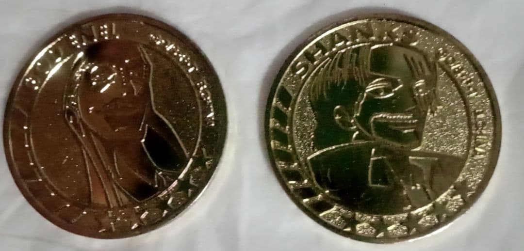 ワンピース　シャンクス　エネル　　メダル　セット