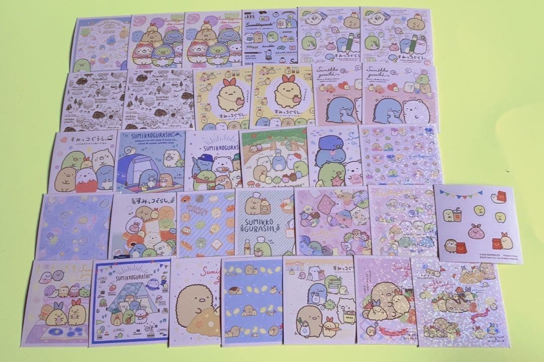 ⭐︎162点⭐︎ すみっコぐらし まとめ売り メモ帳 ステッカー 文房具
