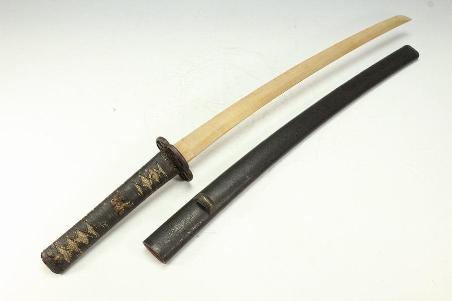 武具甲冑 日本刀 時代 拵 装具 模造刀(K-YC461)