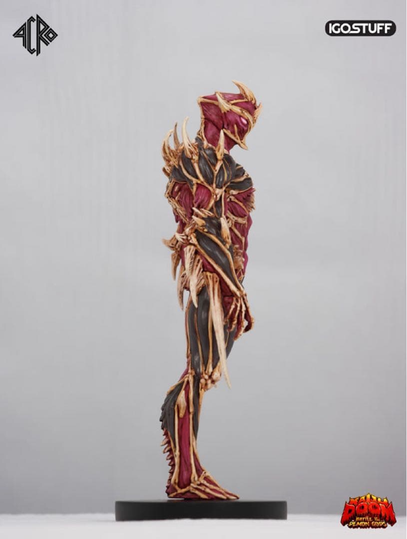 新品未開封 ACRO KAIJU DOOM ヒーローデーモン ソフビ塗装済完成品