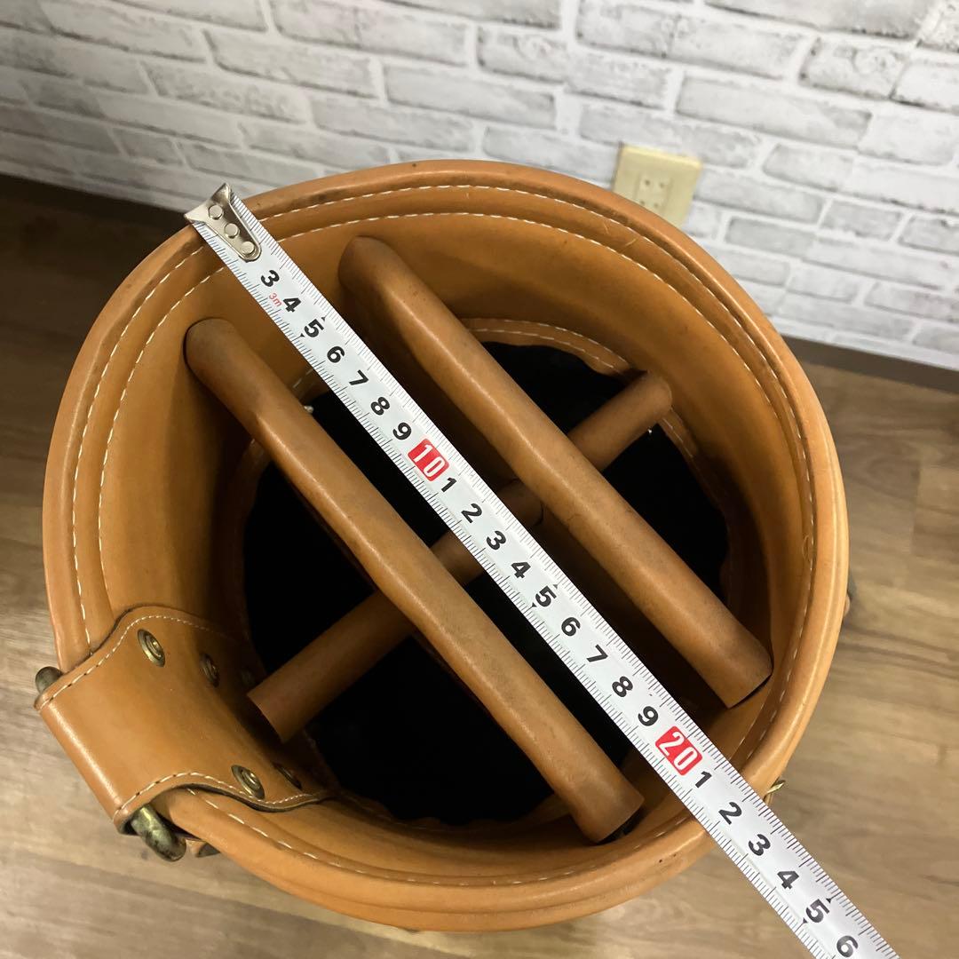 昭和レトロ 希少 ヴィンテージ TRUSSARDI トラサルディ キャディバッグ