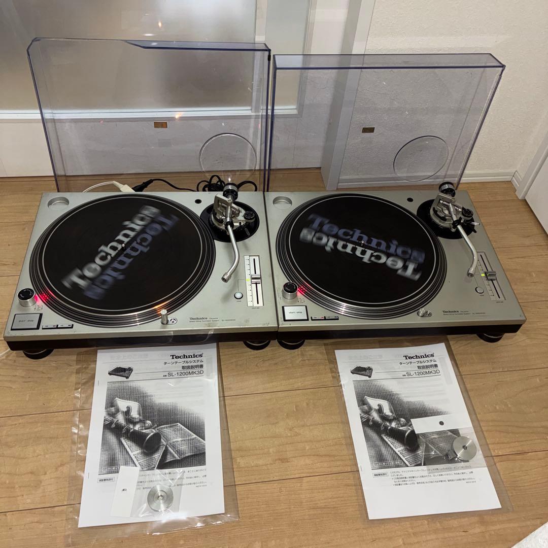 動作ok Technics SL-1200MK3D ターンテーブル 2台