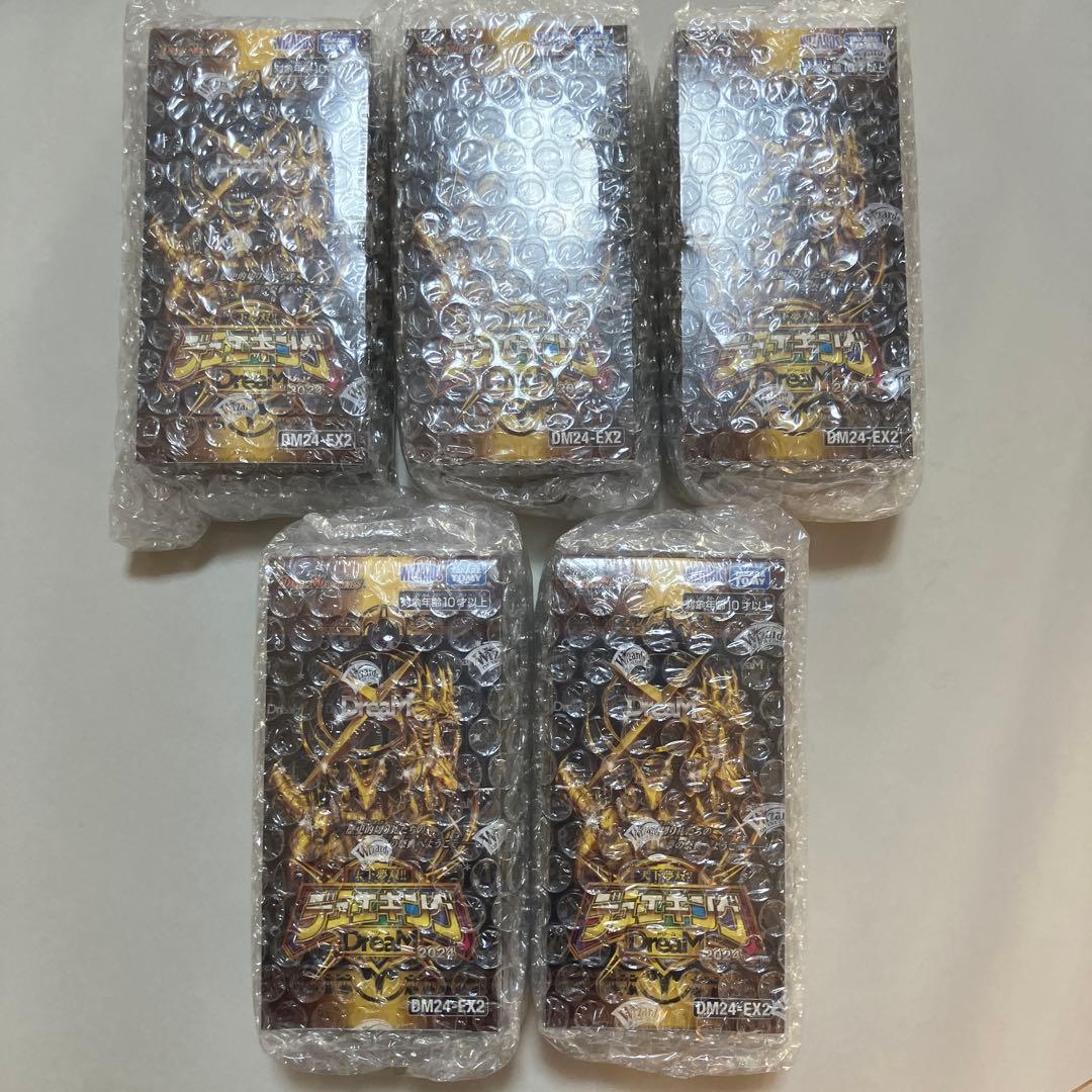 ✨〈最終値下げ〉 デュエルマスターズ デュエキングdream 5box 未開封✨