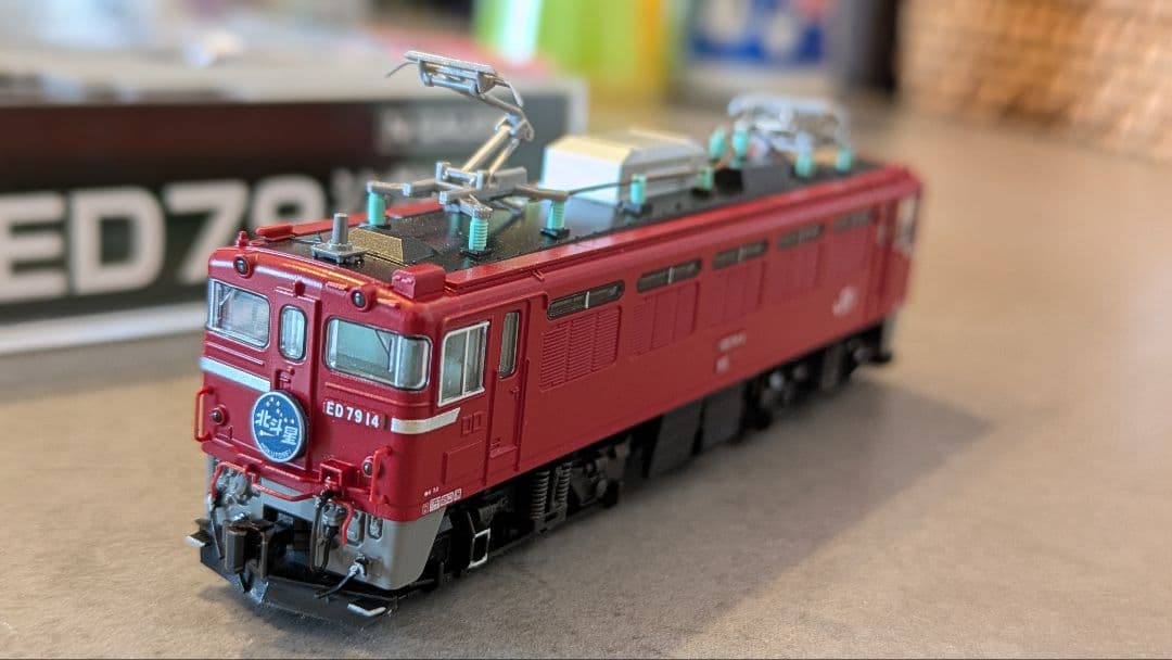 DCCサウンド　ED79シングルアームパンタ　KATO 3076-1