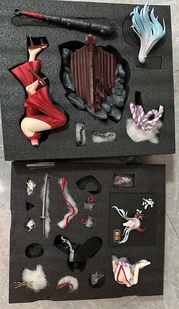 ONE PIECE ヤマト 樹脂 彫刻 フィギュア B