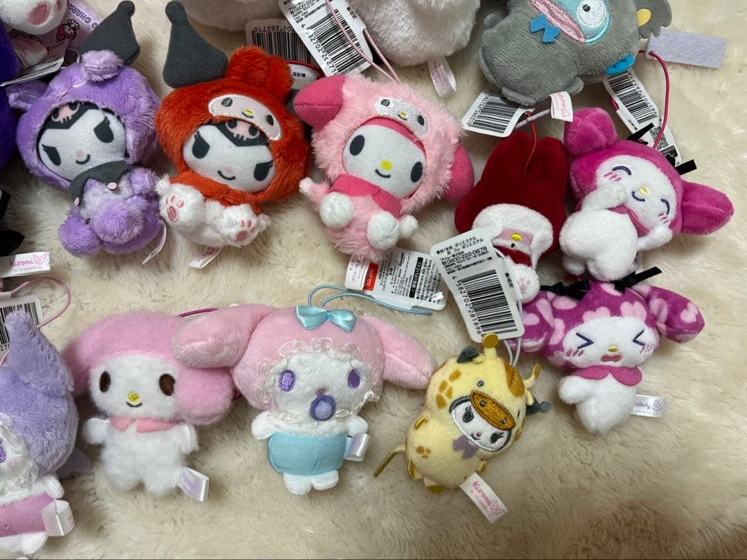 サンリオぬいぐるみ　まとめ売り　マイメロ　クロミ　メロクロ