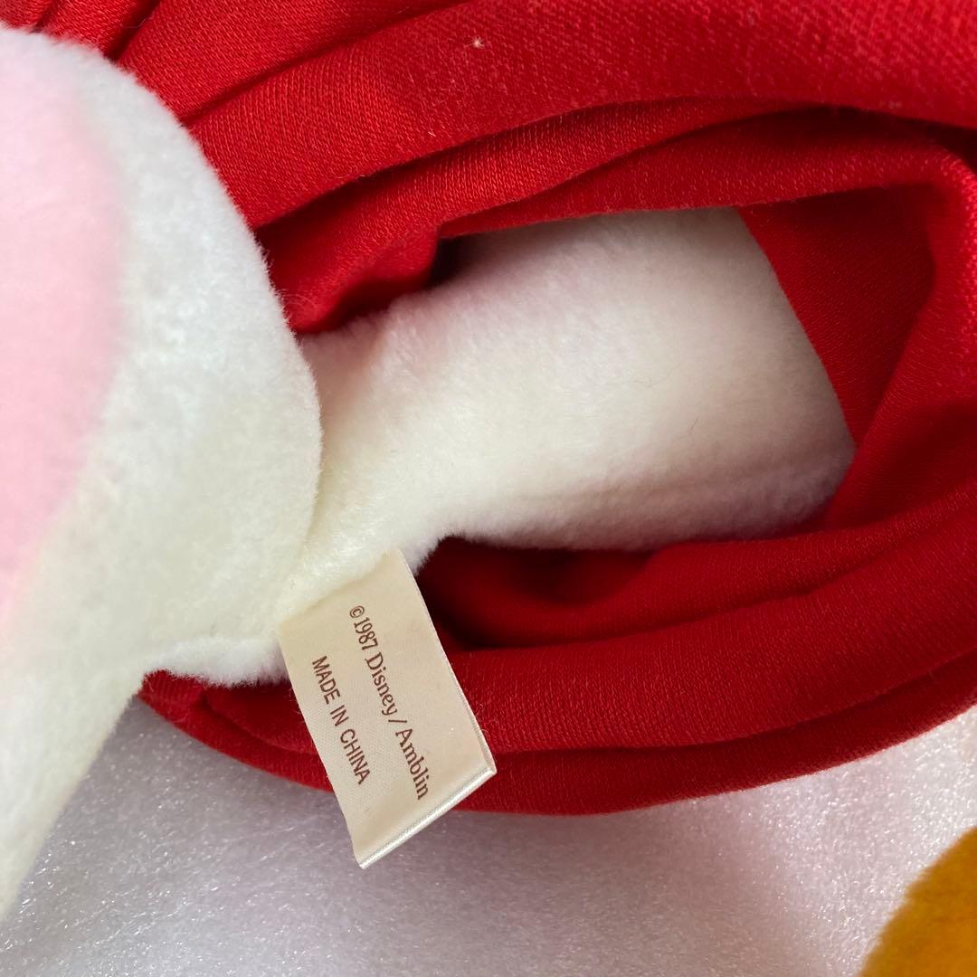 レア 80年代 ロジャーラビット ぬいぐるみ ディズニー ビンテージ