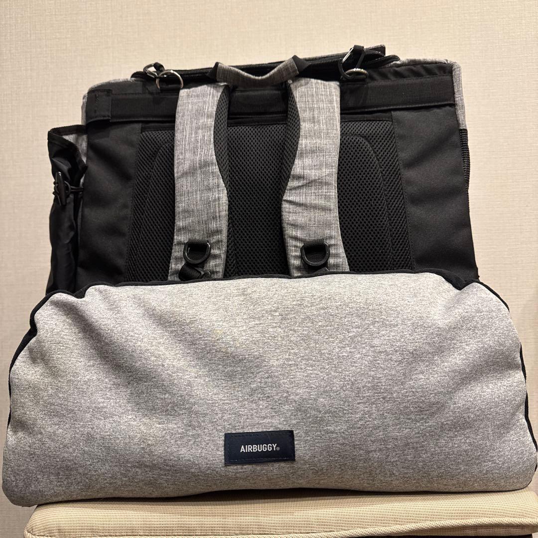 エアバギー 3ウェイバックパックキャリー [ワイドサイズ] クッション付