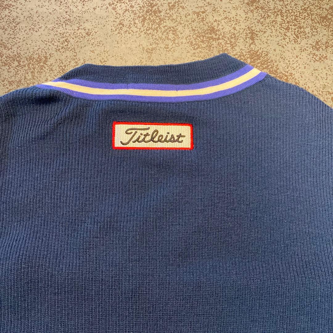 タイトリスト　ウールVネックセーター　3L