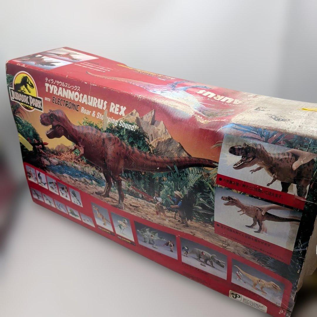 【箱付き】ジュラシックパーク アクションフィギュア ティラノサウルスレックス