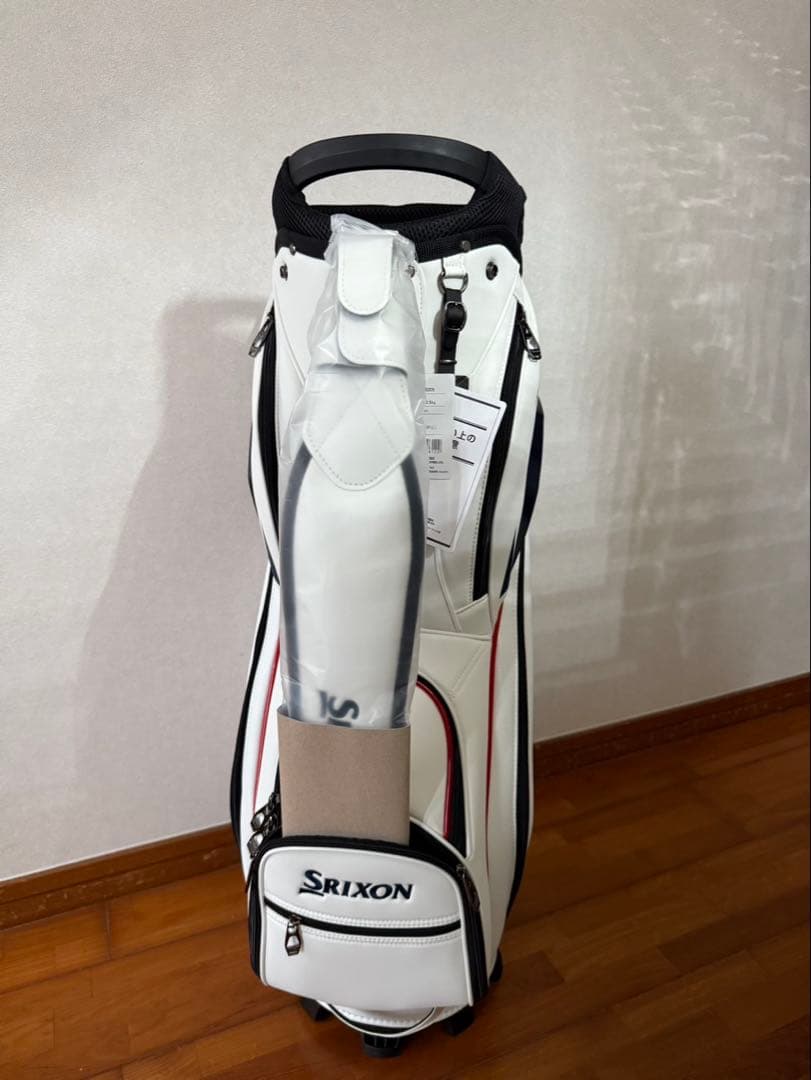 Srixon キャディバッグ ホワイト 10.0型 GGC-S205