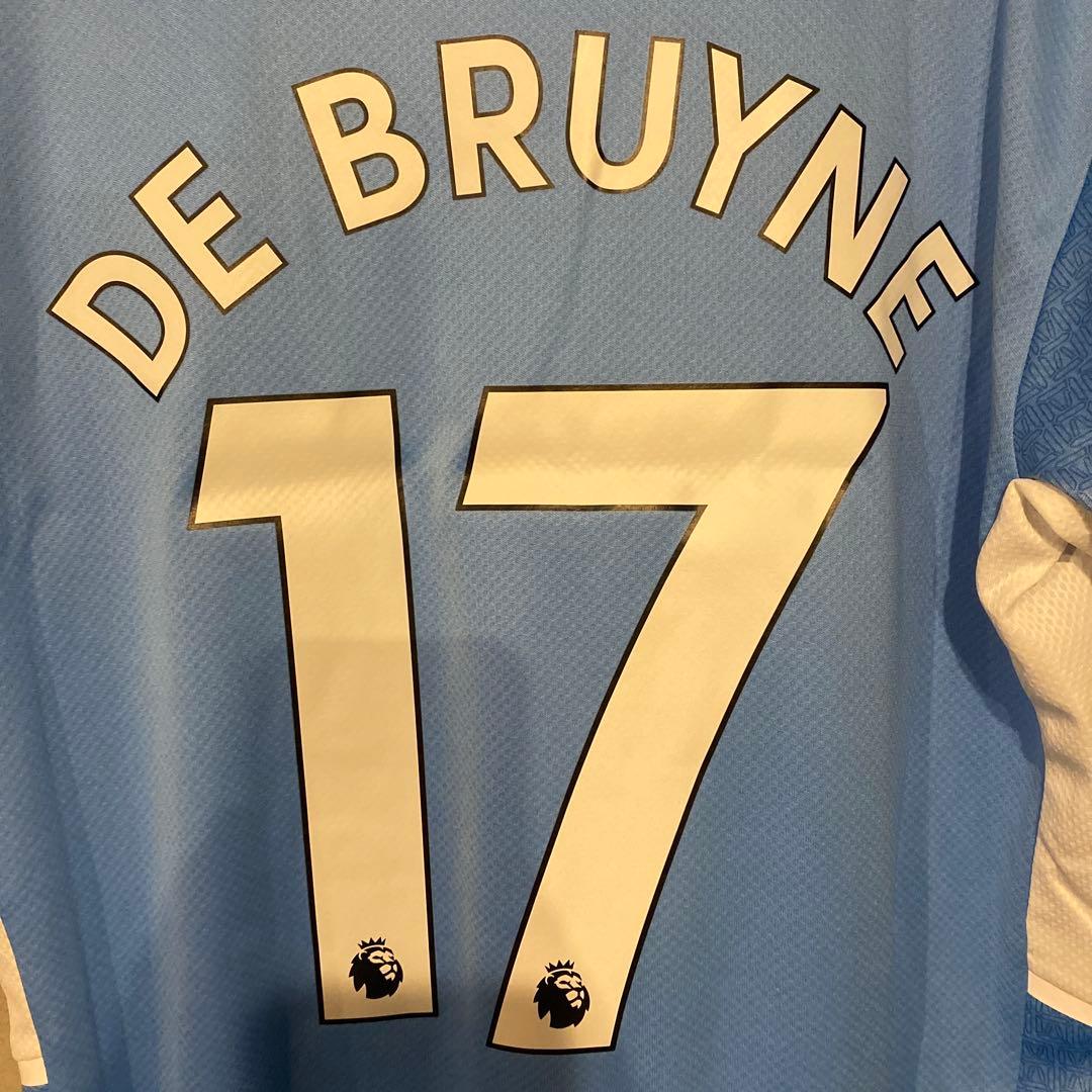 デ・ブライネ　マンチェスター・シティ 21/22　ホーム　リーグ仕様