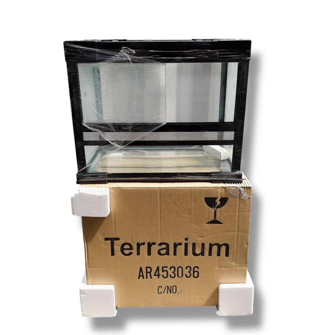 未使用保管品 テラリウム ケージ ガラスケース 爬虫類 小動物 飼育ケージ