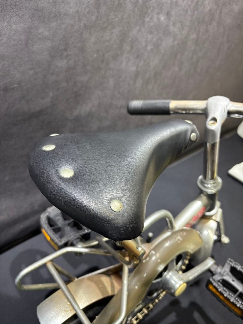 希少　アンティーク豆チャリ　チャレンジャー　スタンド付き