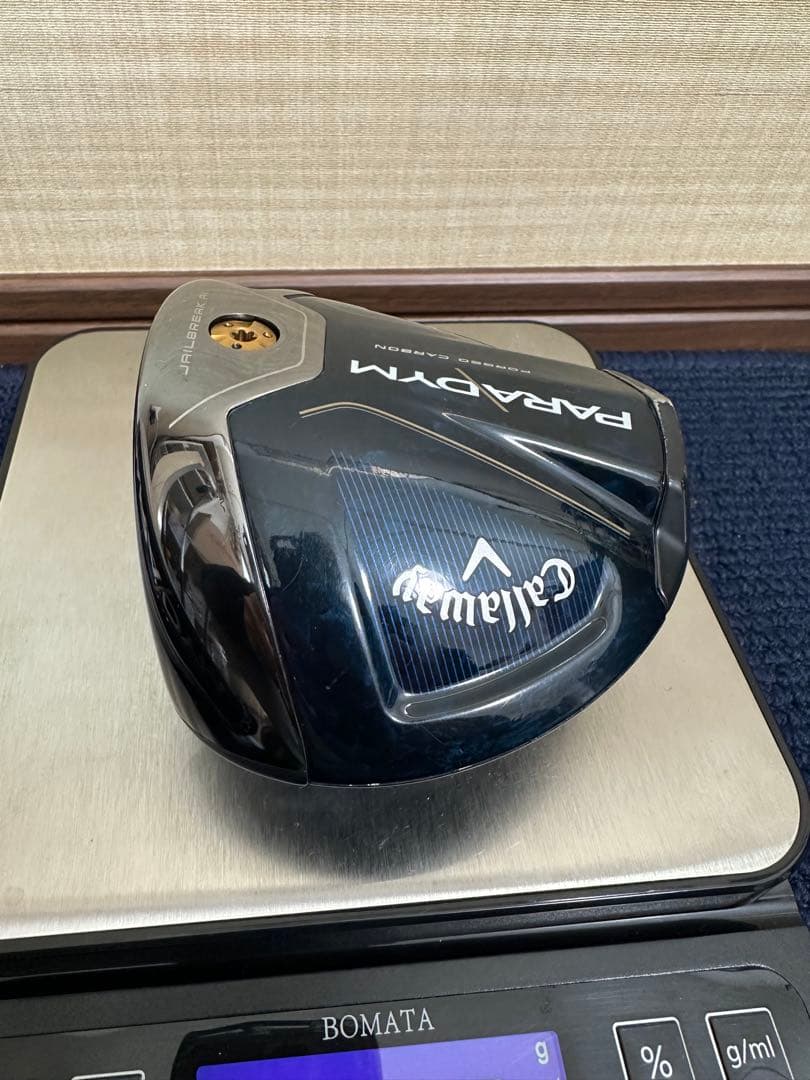 レア 名器 パラダイム トリプルダイヤモンド 8度 ドライバーヘッド