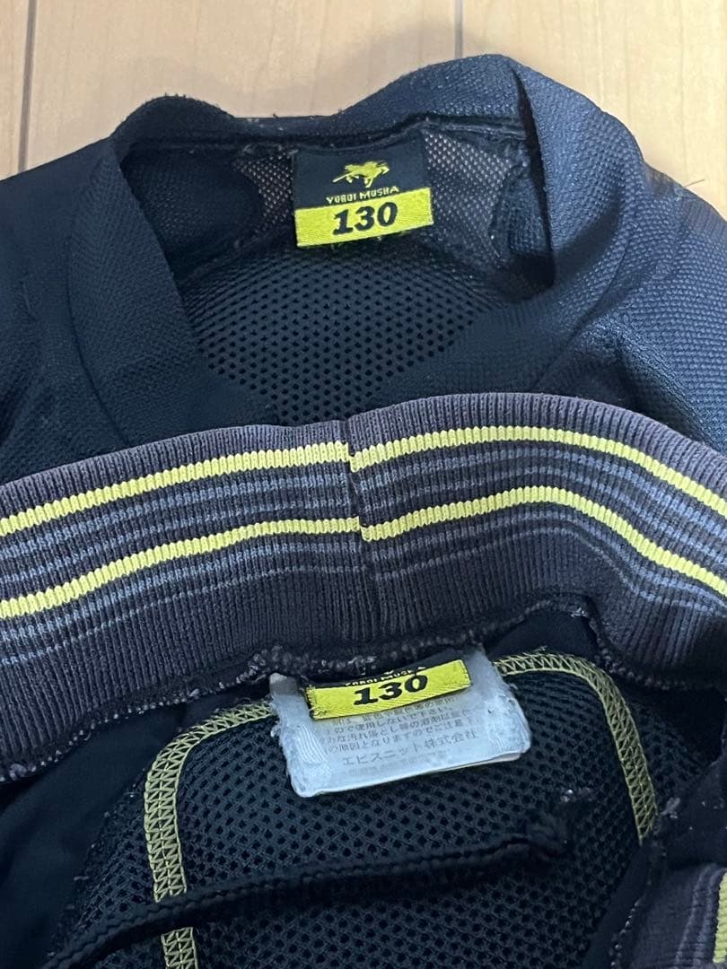 鎧武者 キッズ プロテクター 110~130cm 上下セット 定価48,000円