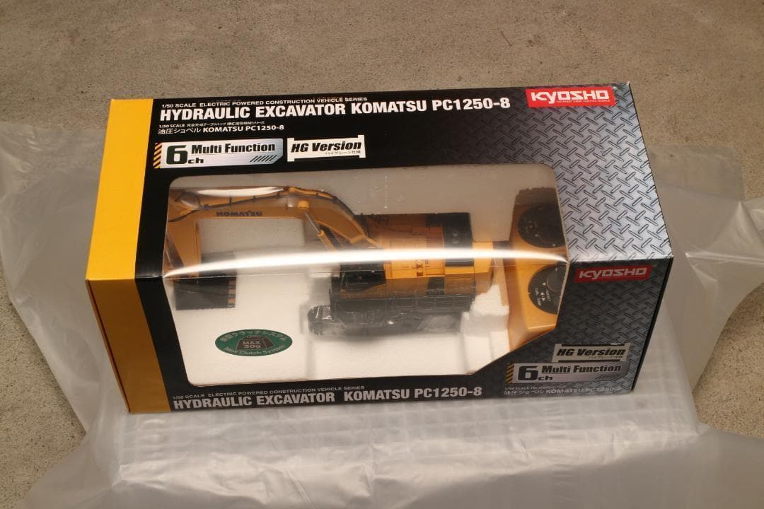 KYOSHO　京商 油圧ショベル KOMATSU PC1250-8 1/50