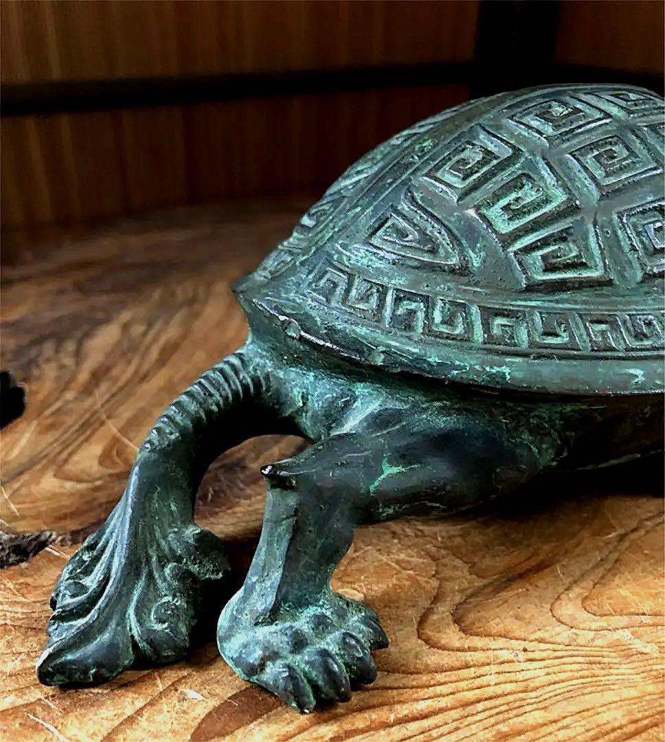 中国美術 古青銅 神獣 四獣 玄武