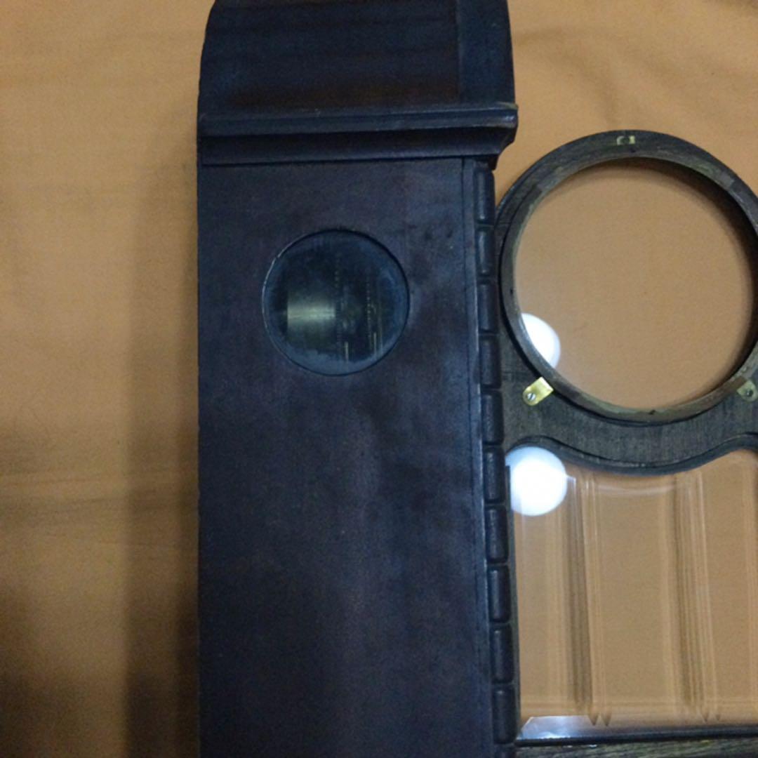 ビンテージ　鶴巻時計店英工舎　小型掛け時計