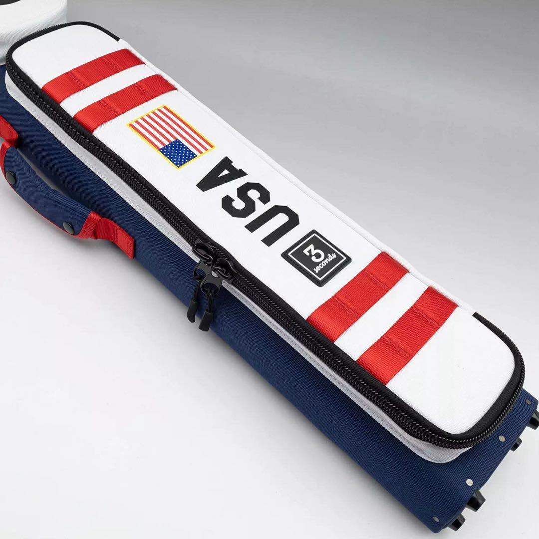 ビリヤードキューケース スリーセカンズ x ゴースト コラボ 3バット5シャフト