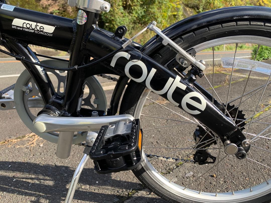 【即乘】送料無料 DAHON 折り畳み自転車 routeミニベロ小径車20インチ