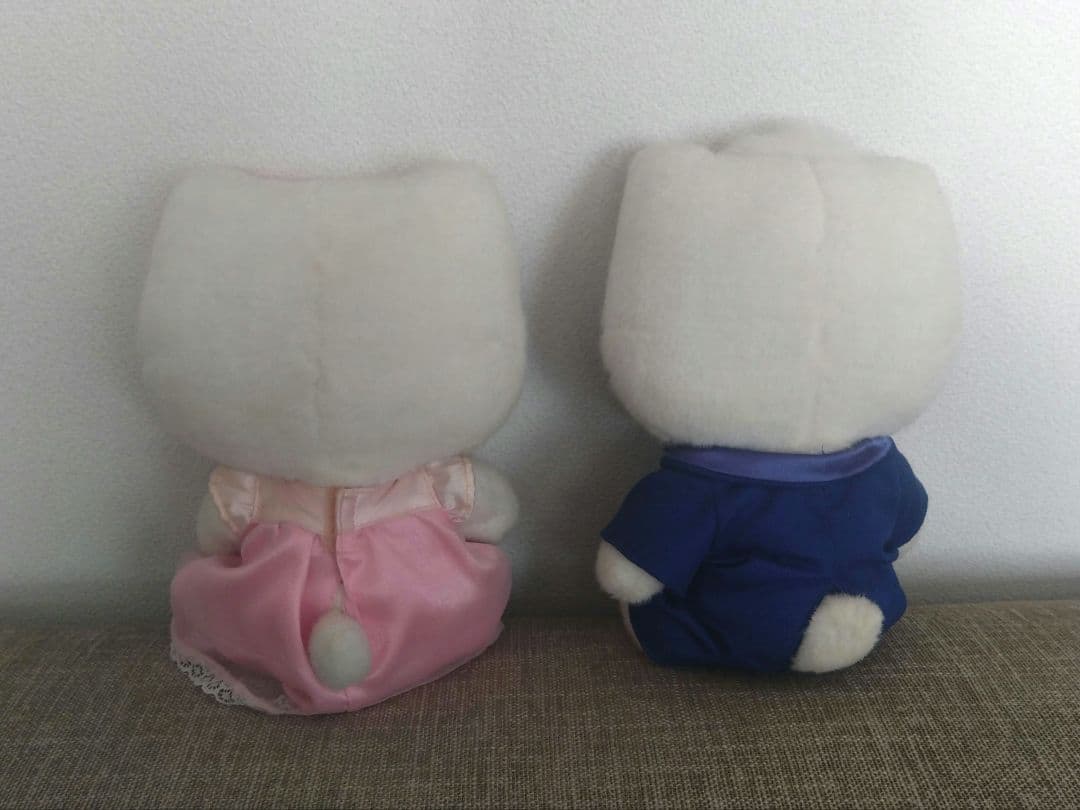 キティカタログにも連載レトロレアキティちゃん ダニエル ぬいぐるみ セット