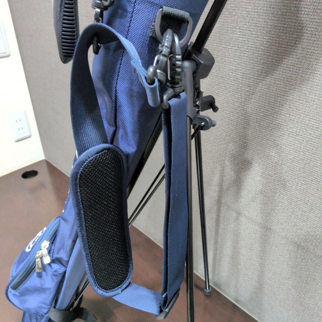 PEARLY GATES スタンドゴルフバッグ ★ネイビー★ 美品★