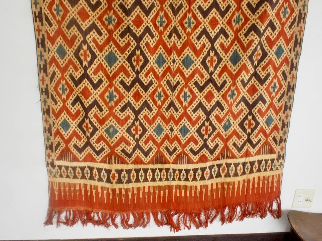 インドネシア スラウェシ島 トラジャ族のイカット7