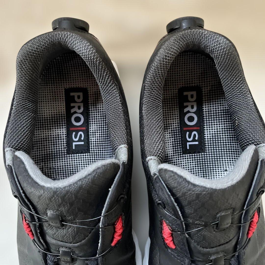 美品フットジョイfootjoyスパイクレスゴルフシューズ BOA 26.5cm黒