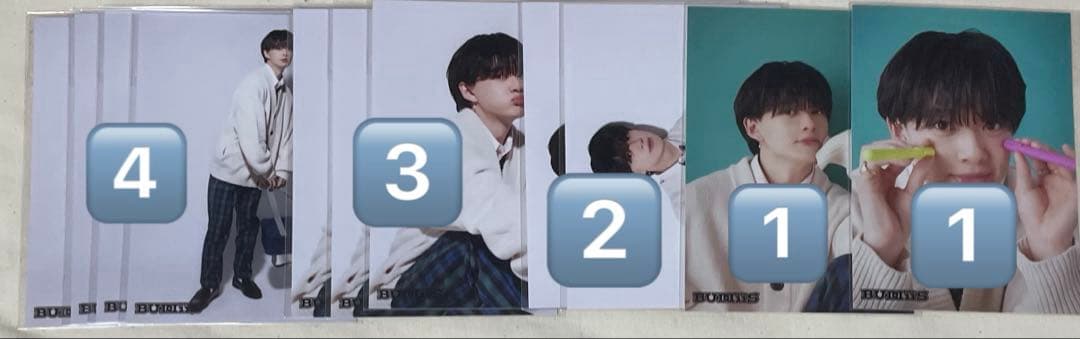 buddiis 小川史記　まとめ売り　生写真