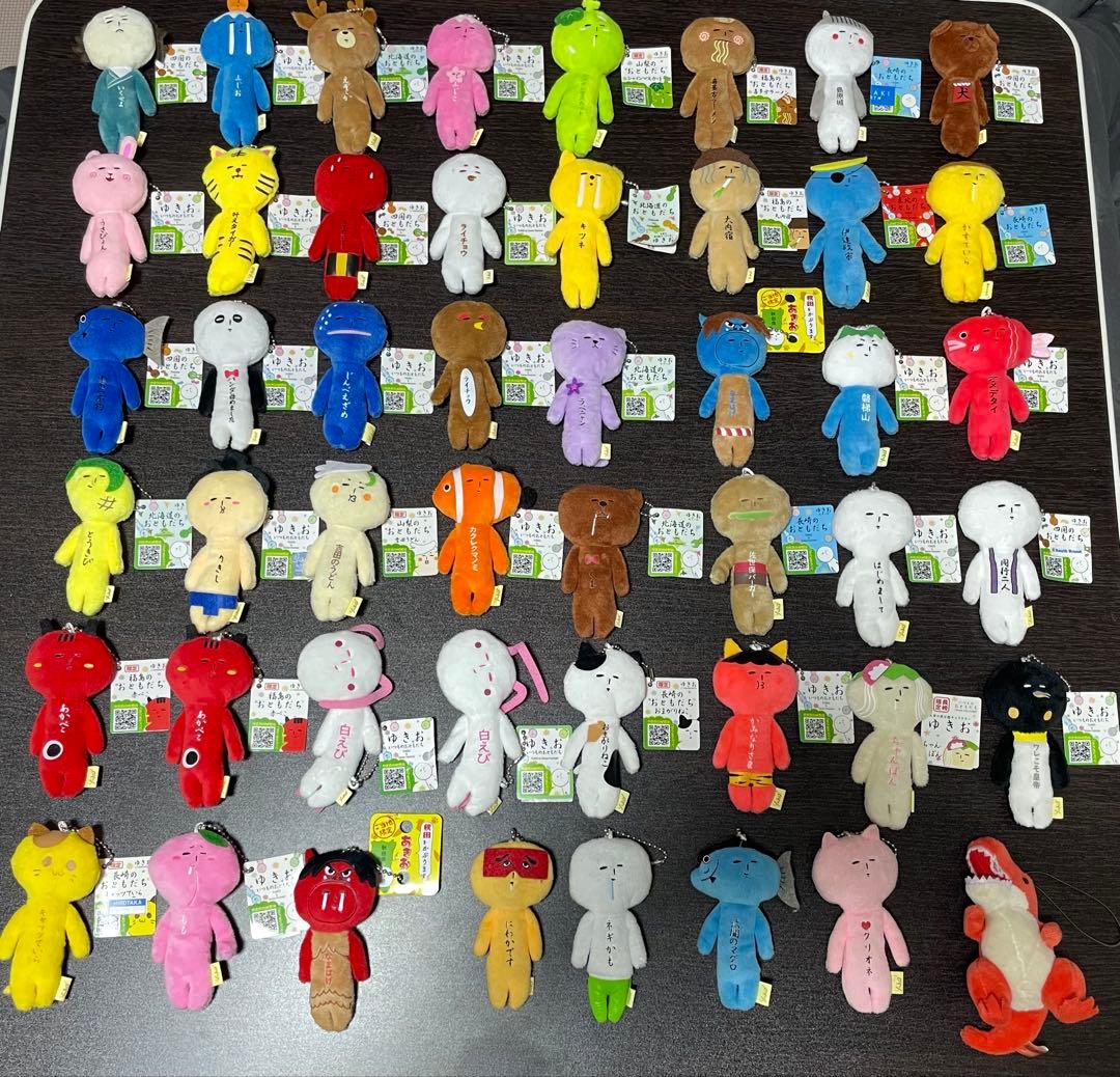 ゆきおシリーズ47点＋おまけ1点 大量まとめ売り ご当地ゆきお 限定 重複あり