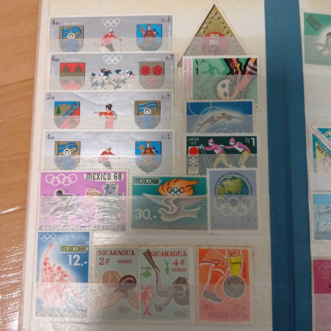 未使用　オリンピック切手コレクション
